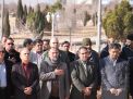 گزارش تصویری مراسم غبار روبی مزار شهدا